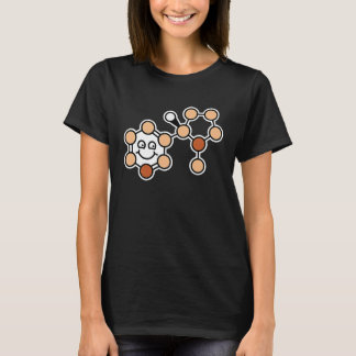 Laughing Nicotine Molecule Rauchen T-Shirt