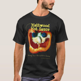 Laughing Pepper Face von Hattwood Hot Sauce T - Sh T-Shirt