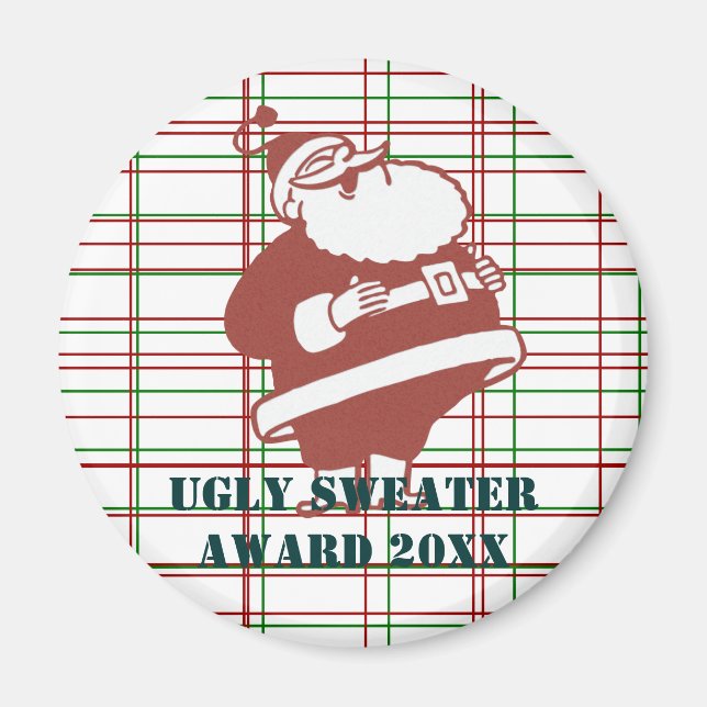 Laughing Santa Magnet (Vorne)