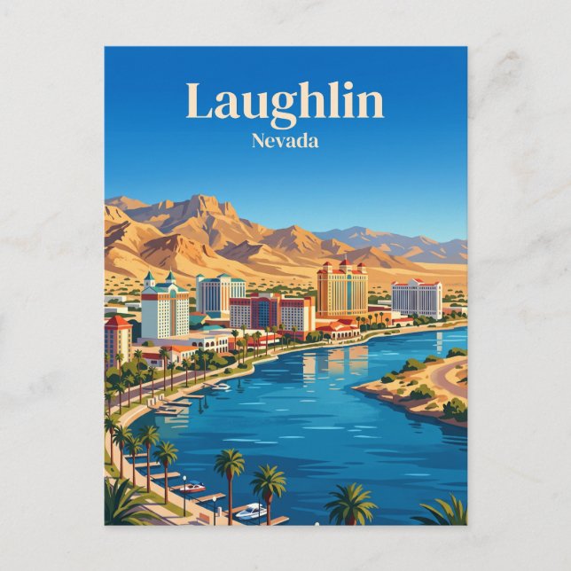 Laughlin, Nevada Postkarte (Vorderseite)