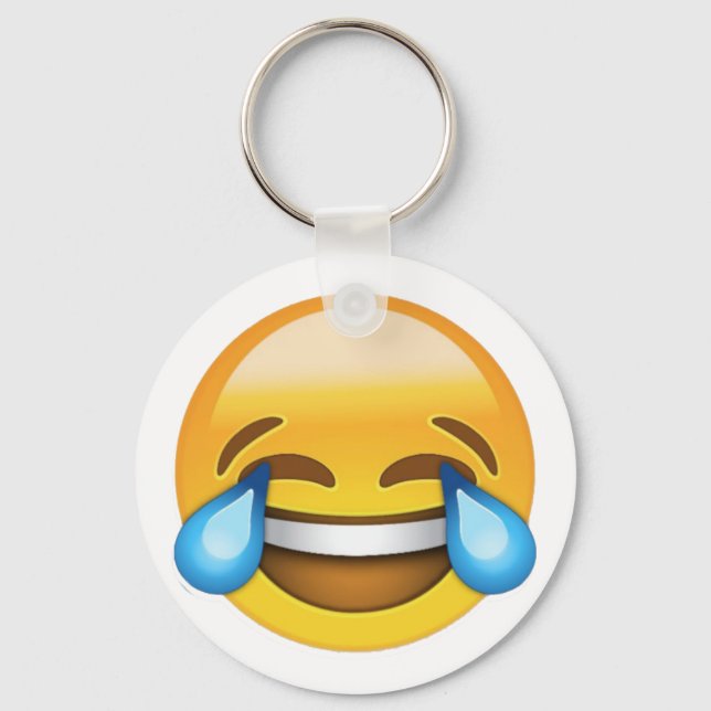 Laughout Loud Emoji Schlüsselanhänger (Vorderseite)
