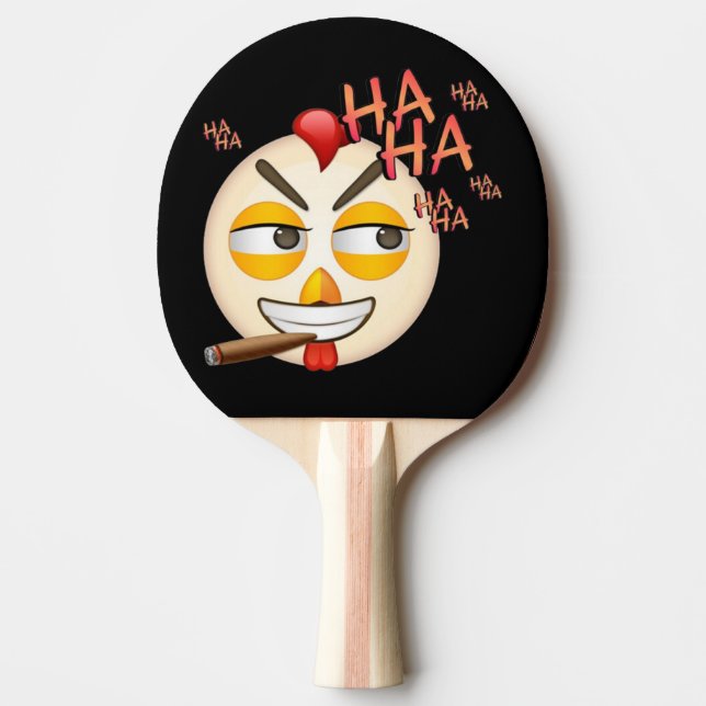 Laughter Emoji T-Shirt Tischtennis Schläger (Vorderseite)