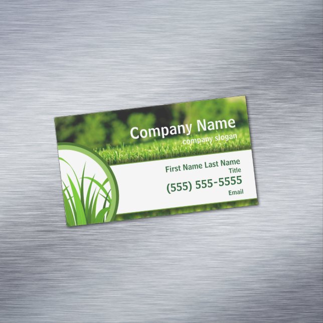 Launch Care Business Card Magnet (Beispiel)