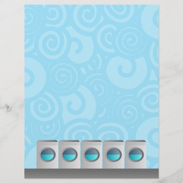 Laundromat Letterhead (Vorderseite)