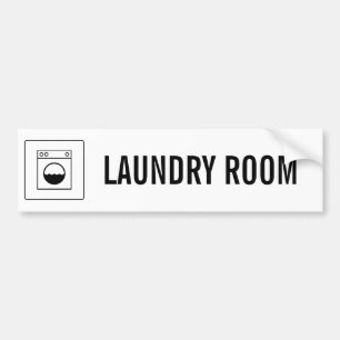 LAUNDRUCKZIMMER AUTOAUFKLEBER