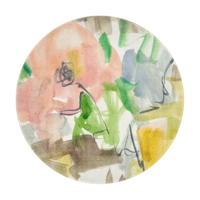 Launen im Garten II Schneidebrett (Vorderseite)