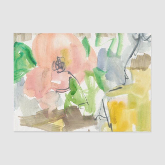 Launen im Garten II Seidenpapier (Vorderseite)