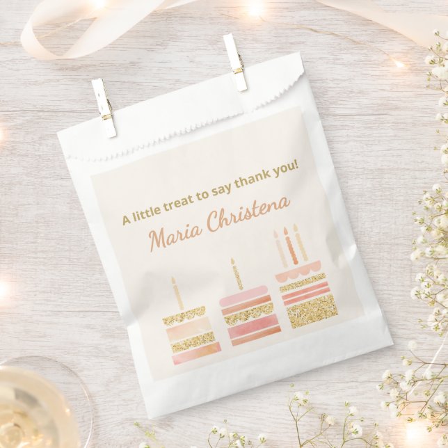 Launen & Wünsche Geburtstag Geschenktütchen (Ausgeschnitten)