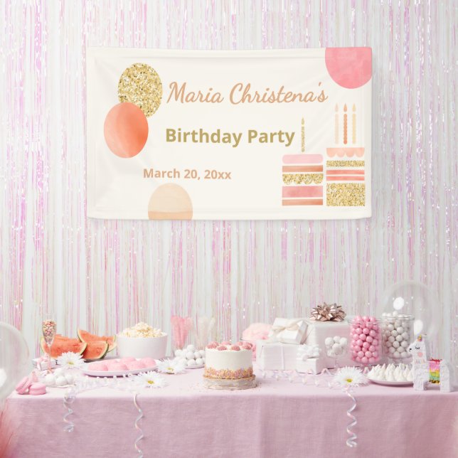 Launen & Wünsche Geburtstagsbanner Banner (Party)