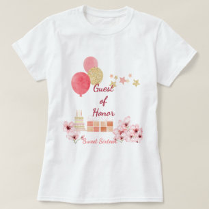 Launen & Wünsche Süße 16 Ehrengast Geburtstag T-Shirt