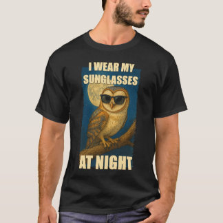 Launenhafte Eule mit Sonnenbrille - ELGIS T-Shirt