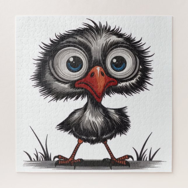 Launenhafter Vogel Puzzle (Vertikal)
