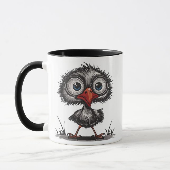 Launenhafter Vogel Tasse (Links)