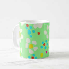 Launige Pastell-Gänseblümchen-Blumen-Klassik-Kaffe Kaffeetasse