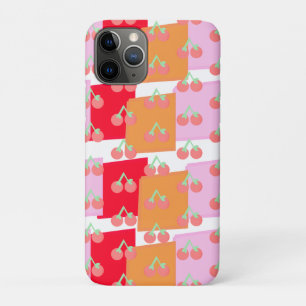 Launige Quadrate Rot Orange Rosa Kirschen Case-Mate iPhone Hülle