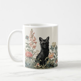 Launige Schwarze Fuchs Kaffeetasse