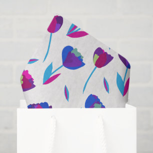 Launige Tulpen-Geschenkseidenpapier Seidenpapier