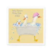 Launige Wasserfarben-Enten im Badewannen-Baby-Show