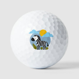 Launige Zebra Skandinavisch Beeinflusst Golfball