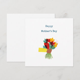 Launiger Blumenstrauß Muttertags-Karte Karte