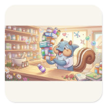 Launiger Delfin-Eichhörnchen – Apotheke