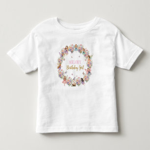 Launiger Feengarten zum Geburtstag Kleinkind T-shirt