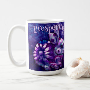 Launiger floraler personalisierter Hase Kaffeetasse