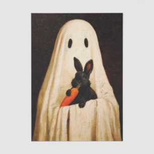 Launiger Halloween-Geist & Kaninchen FS5L Decoupag Seidenpapier