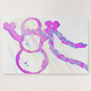 Launiger Schneemann Puzzle