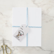 Launiger Wasserfarben-Hunde-Geburtstags-Geschenkan