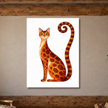 Launische Bengalkatze