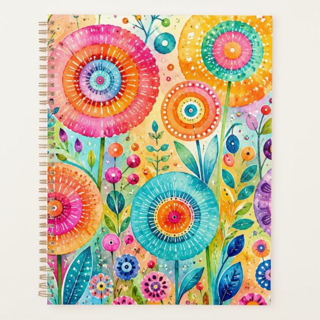 Launische Blume Planer (Vorderseite)