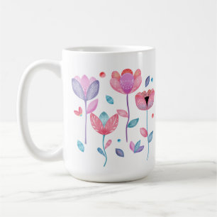 Launische Blumen Kaffeetasse