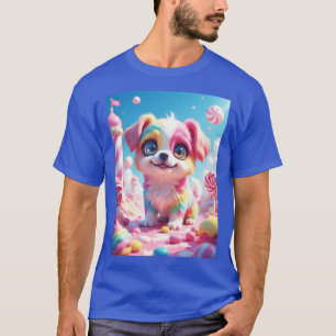 Launische Candy-Hund lustige Freunde T-Shirt