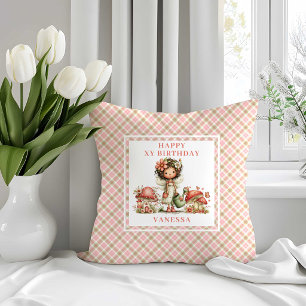 Launische Fee 3. Geburtstag Blumenkissen Kissen