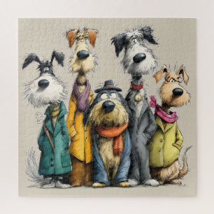 Launische Hunde Puzzle