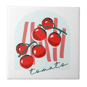 Launische Italien Tomaten Muster Fliese