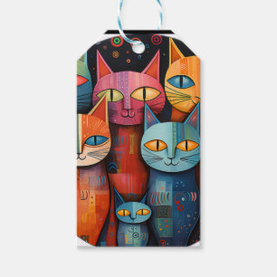 Launische Katze Geschenkanhänger