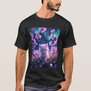 Launische Katze Kätzchen Niedlich für Naturliebhab T-Shirt