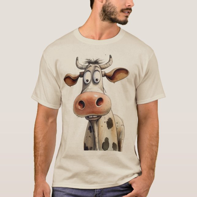 Launische Kuh T-Shirt (Vorderseite)
