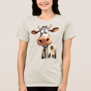 Launische Kuh Tri-Blend Shirt