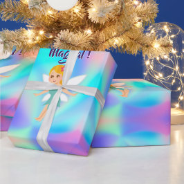 Launische Prinzessin Feen Geburtstag Geschenkpapier