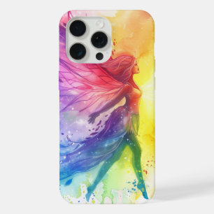 Launische Regenbogenfee - Verzauberte Cottagecore iPhone 15 Pro Max Hülle