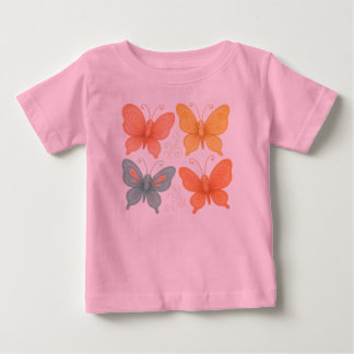 Launische Schmetterlinge  Baby T-shirt