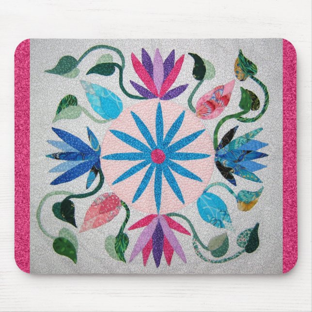 Launische Steppdecke Mousepad (Vorne)