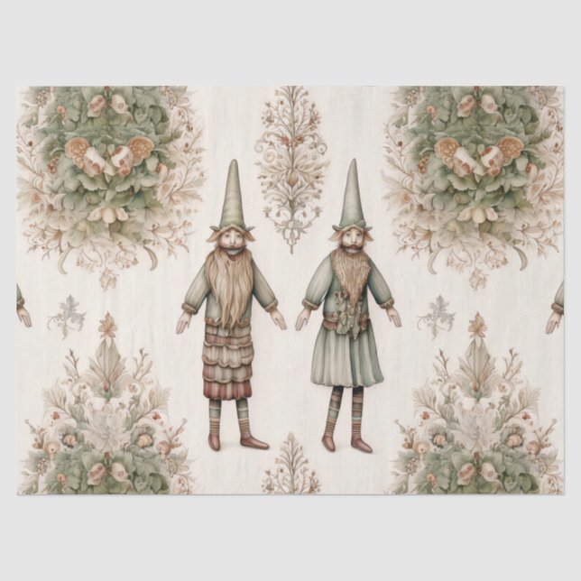 Launische Waldgnome & Botanik (1) Seidenpapier (Vorderseite)
