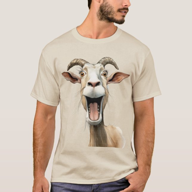 Launische Ziege T-Shirt (Vorderseite)