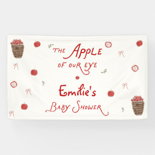 Launischer Augapfel Baby Shower Willkommen Banner