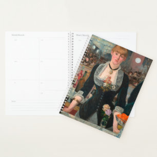 Launischer Barkeeper aus Paris Manet Eine Bar in d Planer