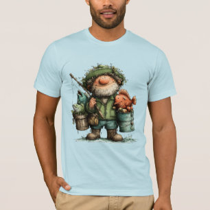 Launischer Fischer Fauler Tag Angeln T-Shirt